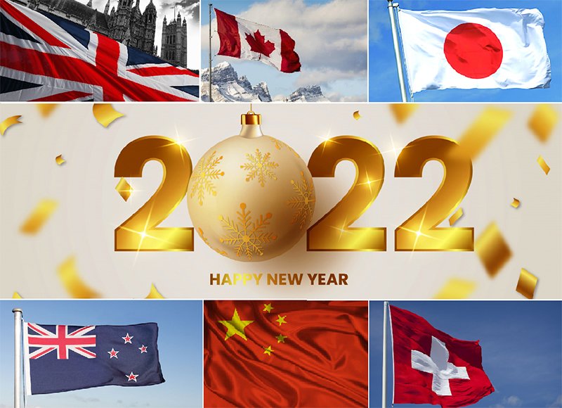 پیش‌بینی بانک‌های پیشرو برای سال ۲۰۲۲: ین ژاپن، پوند بریتانیا، دلار کانادا، دلار استرالیا، فرانک سوییس، کرون سوئد، یوآن چین1