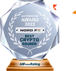۲۰۲۲ جوایز AllForexRating<br>بهترین کارگزاری ارز دیجیتال